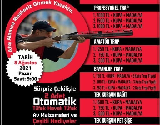 TOSYA YENİ AVCILAR VE ATICILAR DERNEĞİ