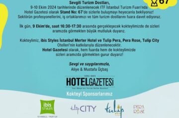 İTF İstanbul Turizm Fuarı 9-10 Ekim 2024